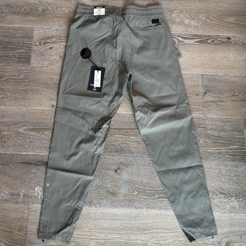 Kenneth Cole Active Tech Jogger Ankle Zip Slim Lightweight Fatigue Size Large - Picture 5 of 8